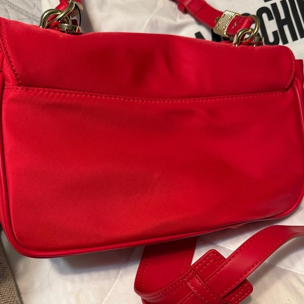 Love Moschino Convertible Nylon Bag with Dust bag